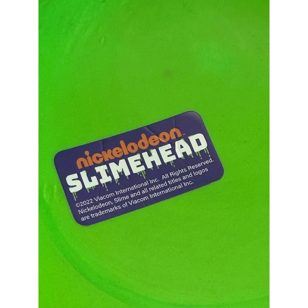 Nickelodeon Slimehead Neon Green Foam Drip Hat Costume Headpiece 2022